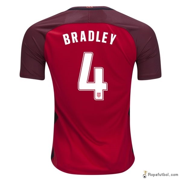 Camiseta Estados Unidos Replica Tercera Ropa Bradley 2017